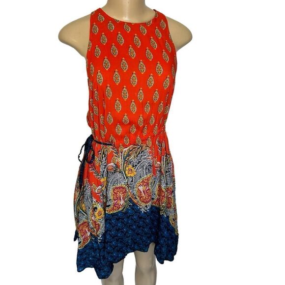 Free People Intimately Asymmetrical Rendezvous Paisley Dress Size xs - Picture 2 of 8